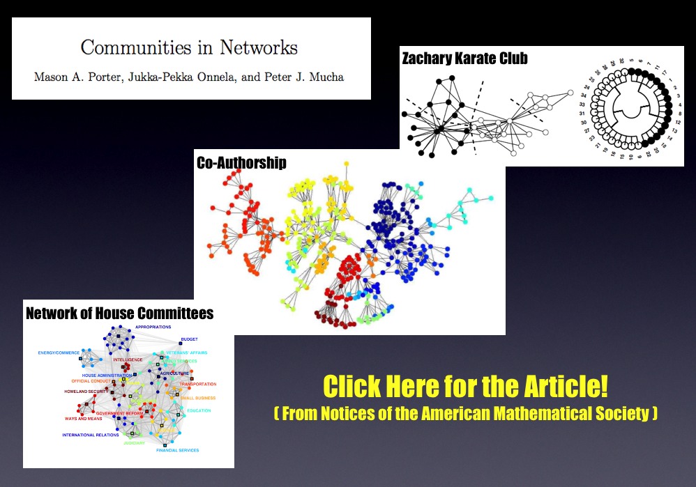 Communities in Networks
