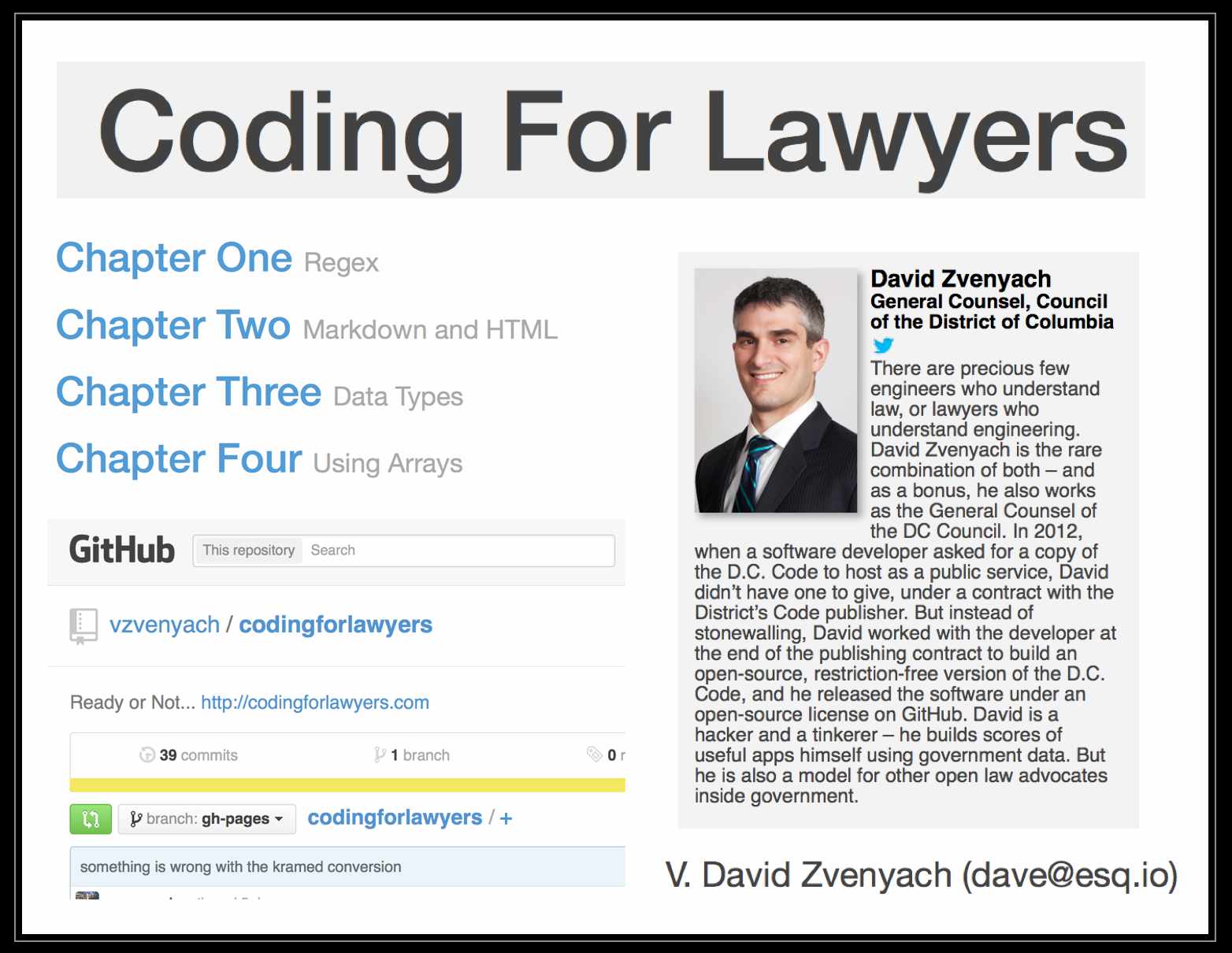 Coding for Lawyers