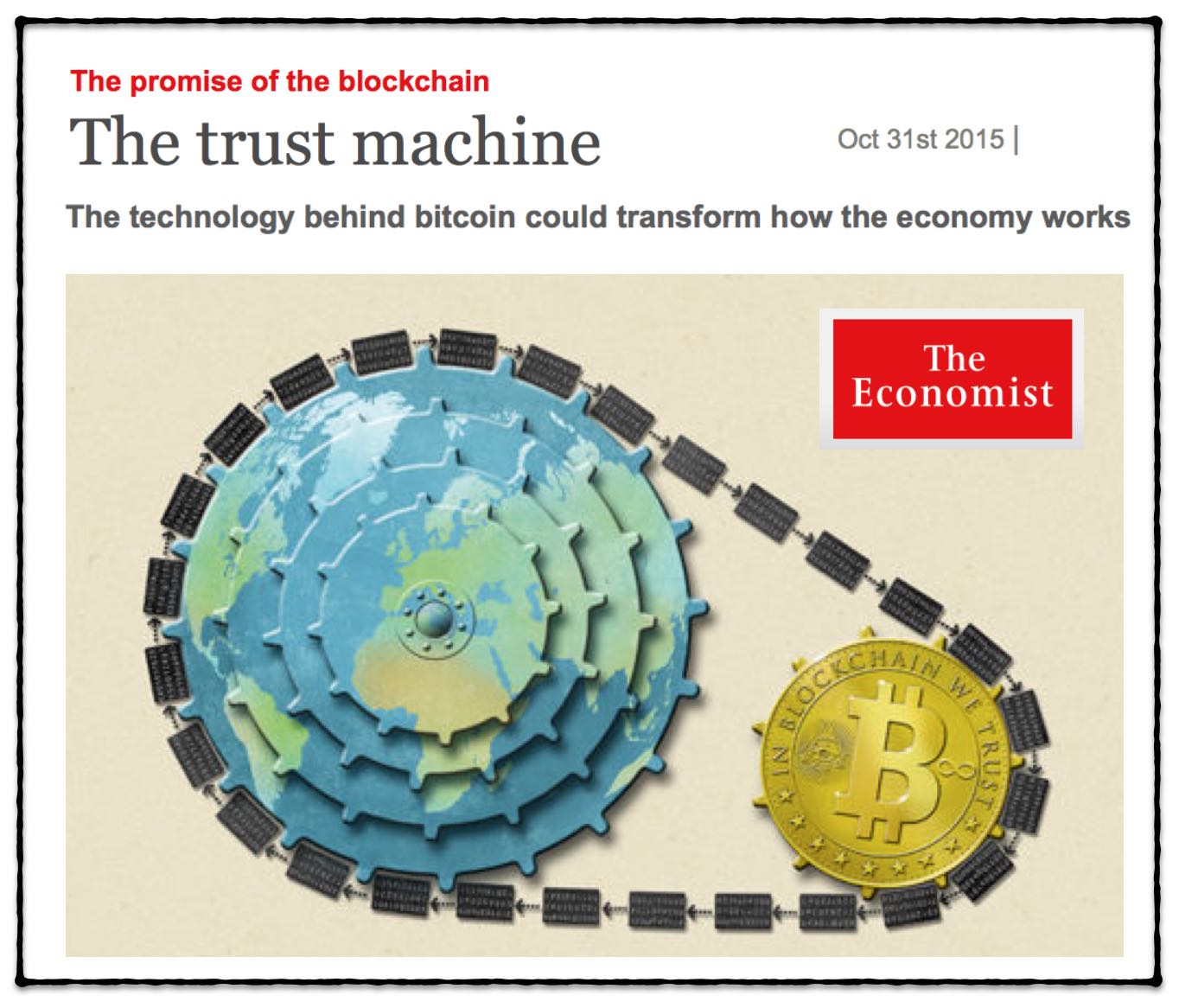 the economist bitcoin