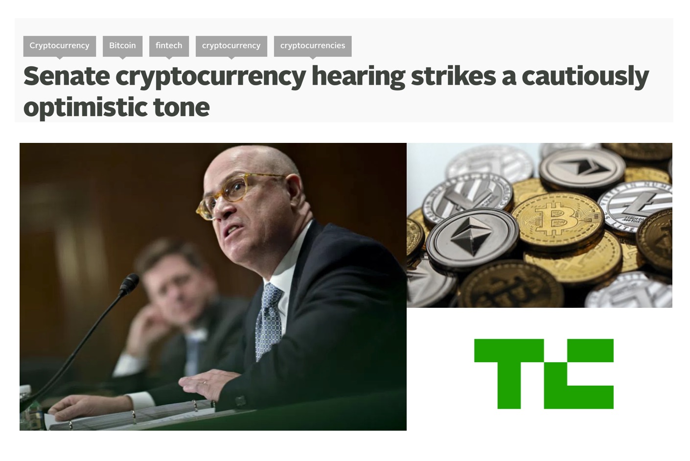 cryptocurrency hearing transcript